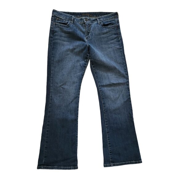 Common Genes Bootcut Jeans Size 14P Petite - Picture 1 of 8